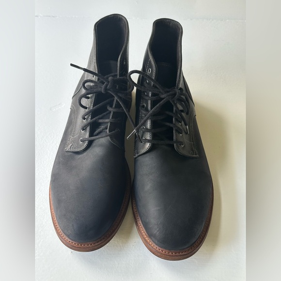 NWOT.Warfield & Grand Black Men's Boots - Picture 4 of 8